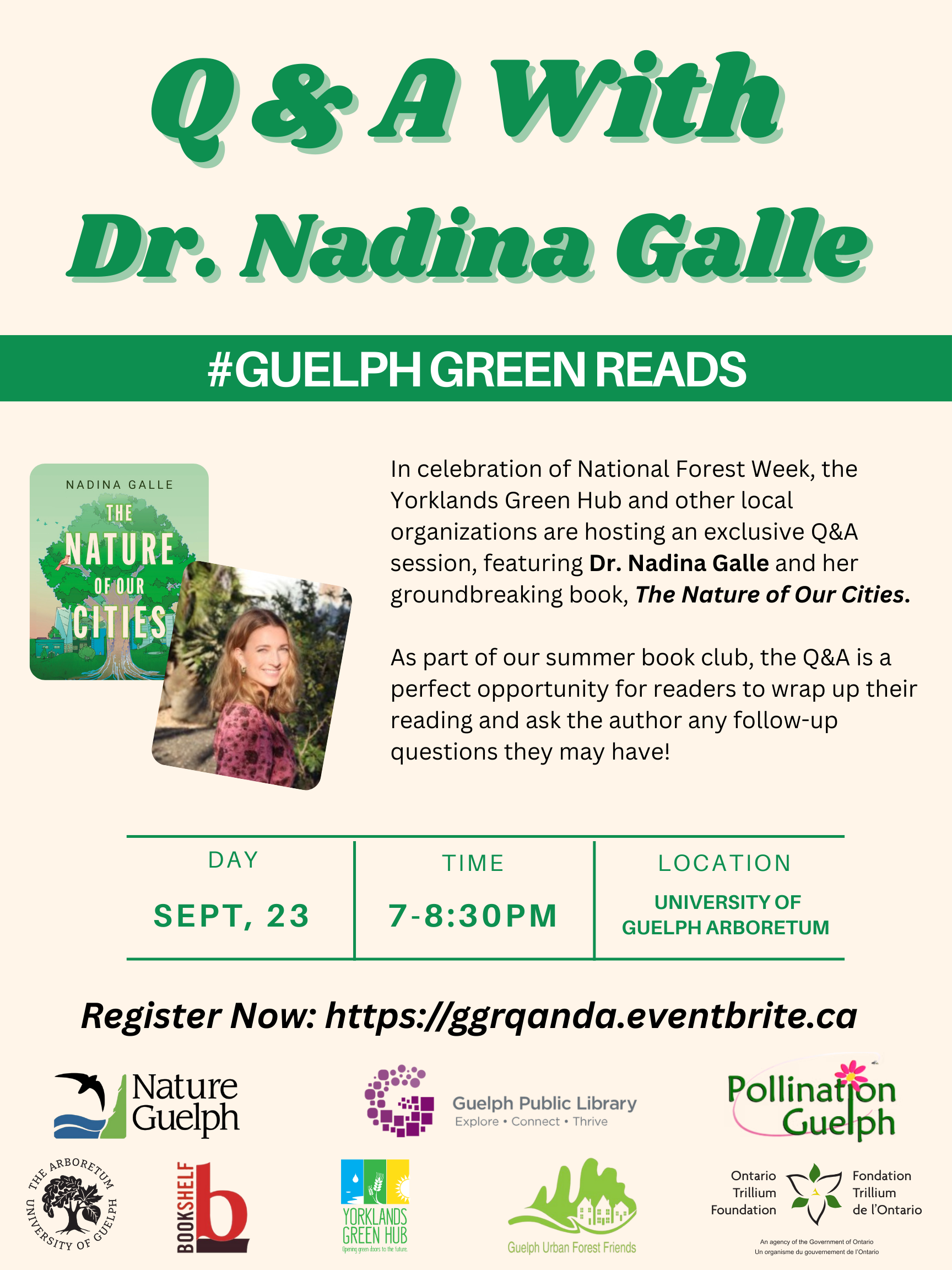 Virtual Q & A With Dr. Nadina Galle
