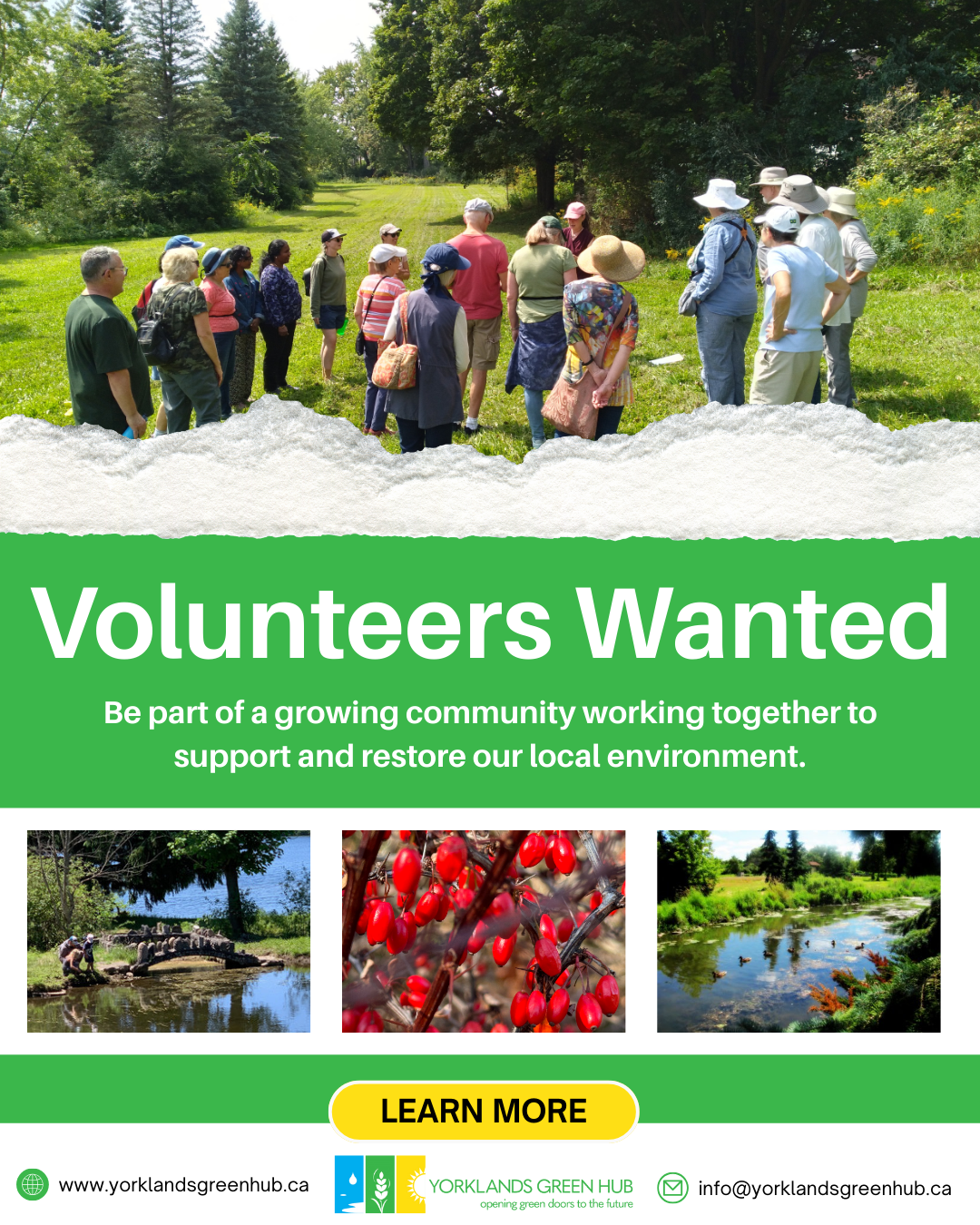 Volunteers wanted