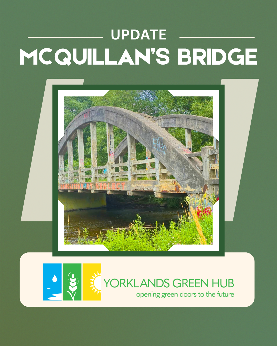 McQuillan’s Bridge Update