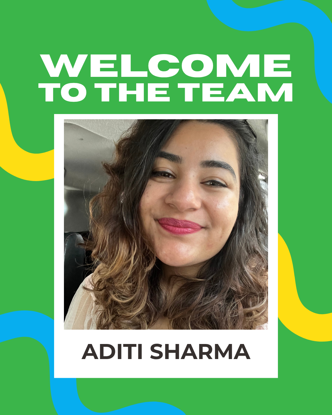 Welcome To The Team