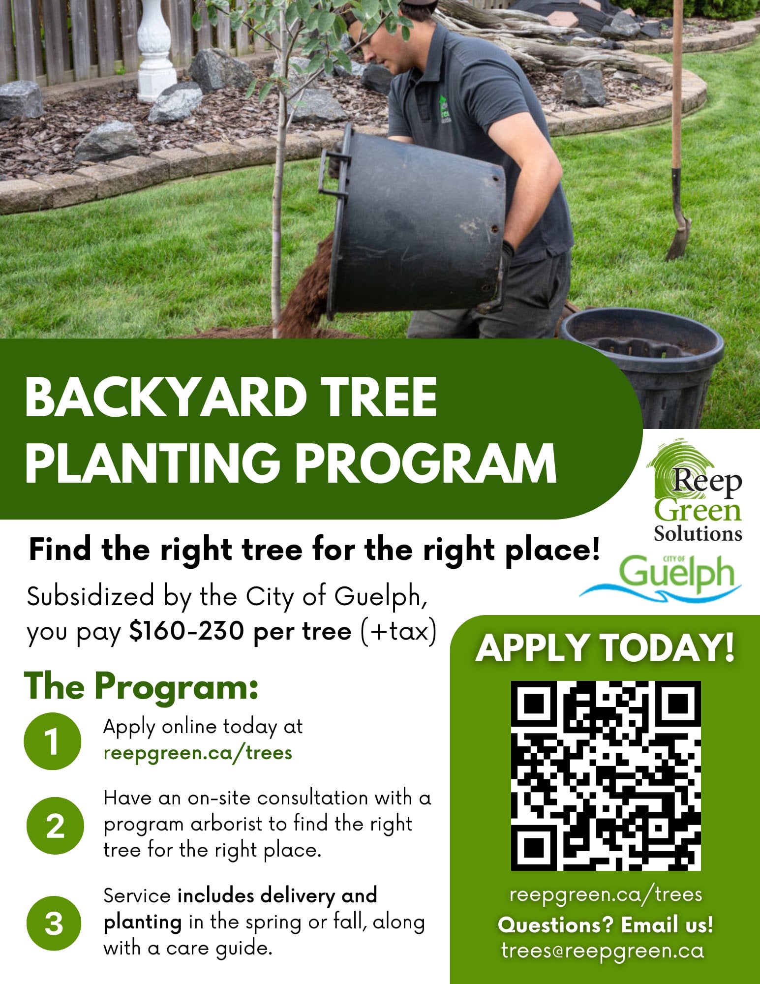 Backyard Tree Planting Program